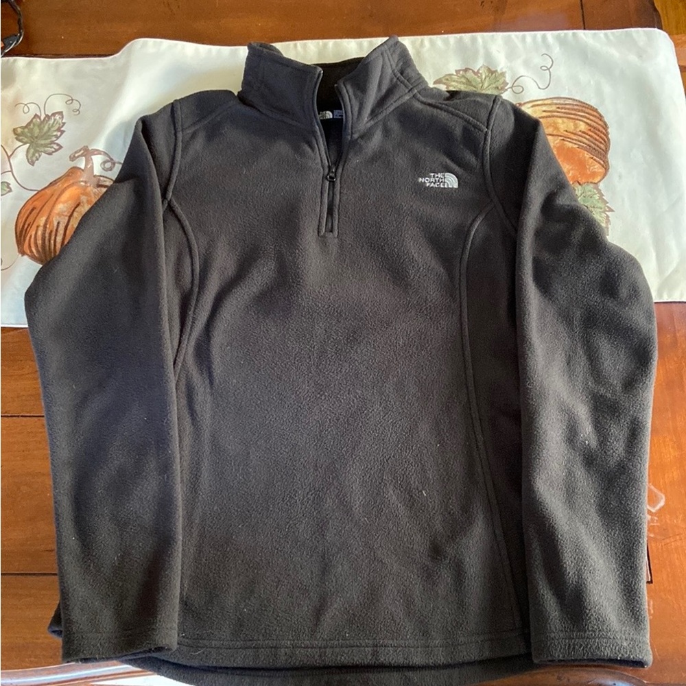 Girls North Face 1/4 Zip Fleece
